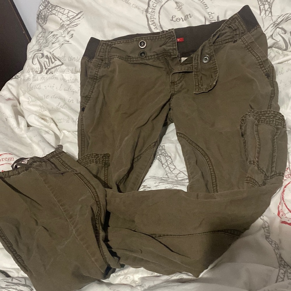 Brown cargo pants